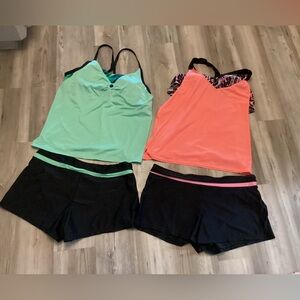 2 women’s two-piece swimsuit size extra large